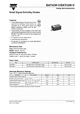 DataSheet BAT42W pdf